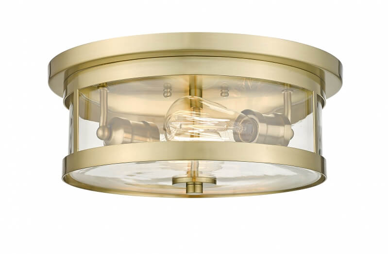BETHEL GOLD ROUND FLUSH MOUNT YS22137-2C-GD milton