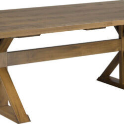 CARDINAL WOODCRAFT DALVIK DOUBLE PEDESTAL TABLE cambridge