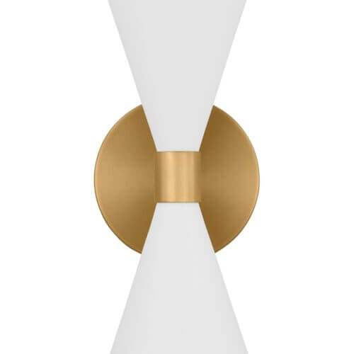 GENERATION LIGHTING Albertine Large Sconce Matte White AEW1032MWT niagara