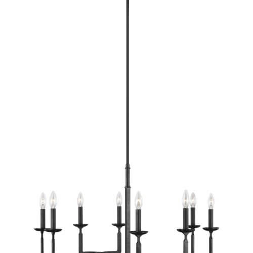 GENERATION LIGHTING Ansley Medium Chandelier F3291/8AI vaughan