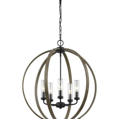 GENERATION LIGHTING Allier Outdoor Chandelier OLF3294/5WOW/AF godridge