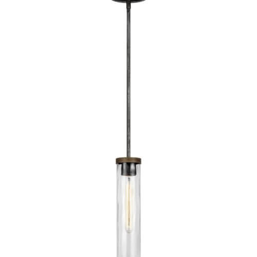 GENERATION LIGHTING Angelo Slim Pendant P1510DWK/SGM halifax