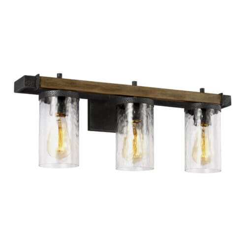 GENERATION LIGHTING Angelo 3 Light Vanity VS18253DWK/SGM WINNIPEG