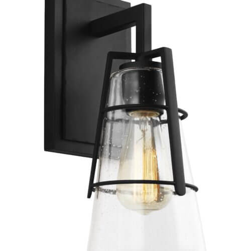 GENERATION LIGHTING Adelaide 1 Light Sconce VS2471MBK vancouver