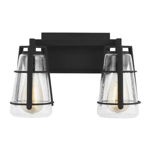 GENERATION LIGHTING Adelaide 2 Light Vanity VS2472MBK guelph