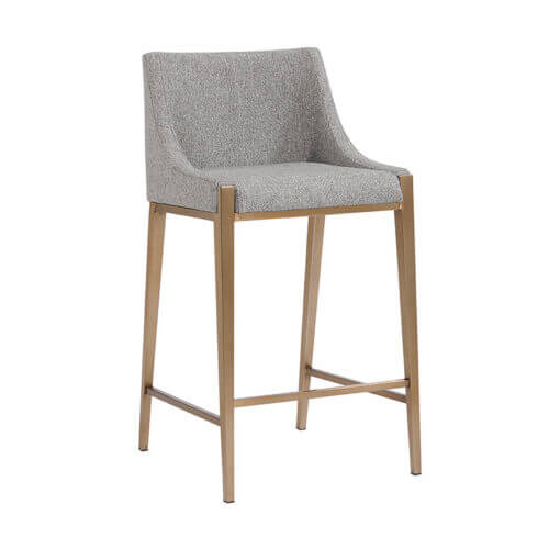 SUNPAN Dionne Counter Stool - Monument Pebble 108510 mississauga