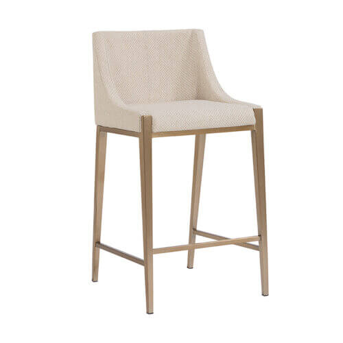SUNPAN Dionne Counter Stool - Monument Oatmeal 108511 toronto