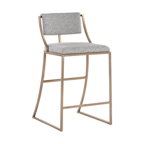 SUNPAN Makena Counter Stool - Monument Pebble 108520 mississauga