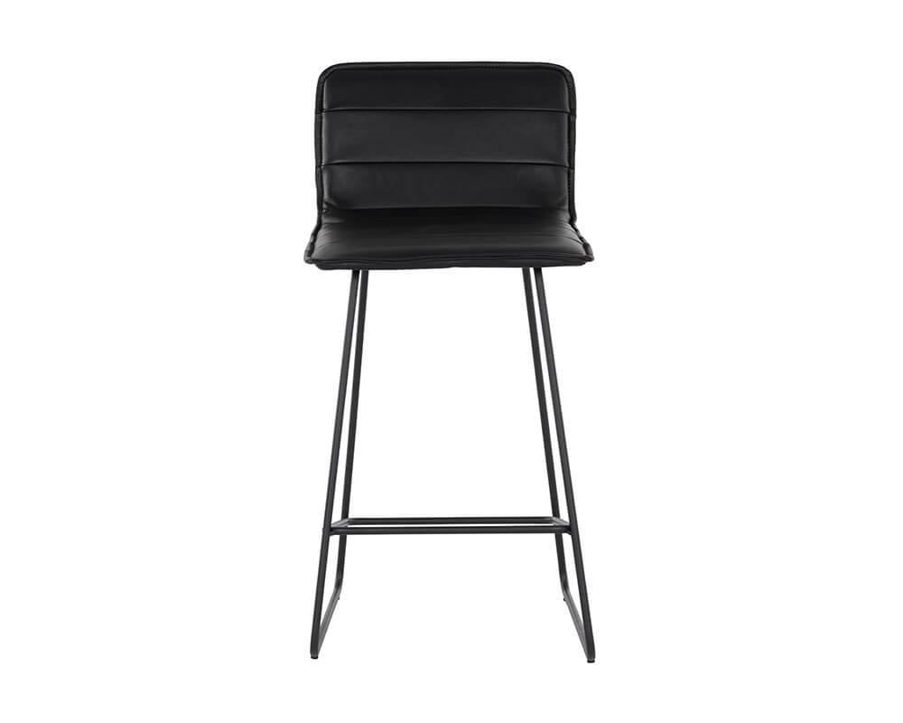 SUNPAN Jovanah Counter Stool - Bravo Black SET OF TWO 108973 fredericton