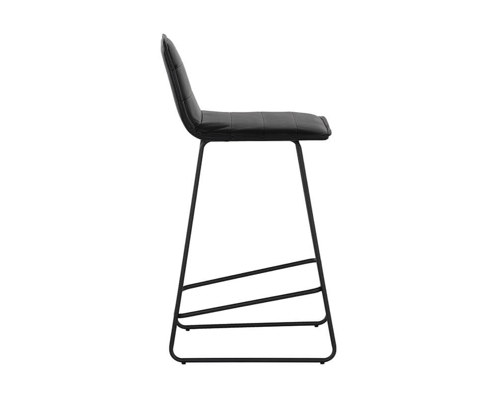 SUNPAN Jovanah Counter Stool - Bravo Black SET OF TWO 108973 fredericton
