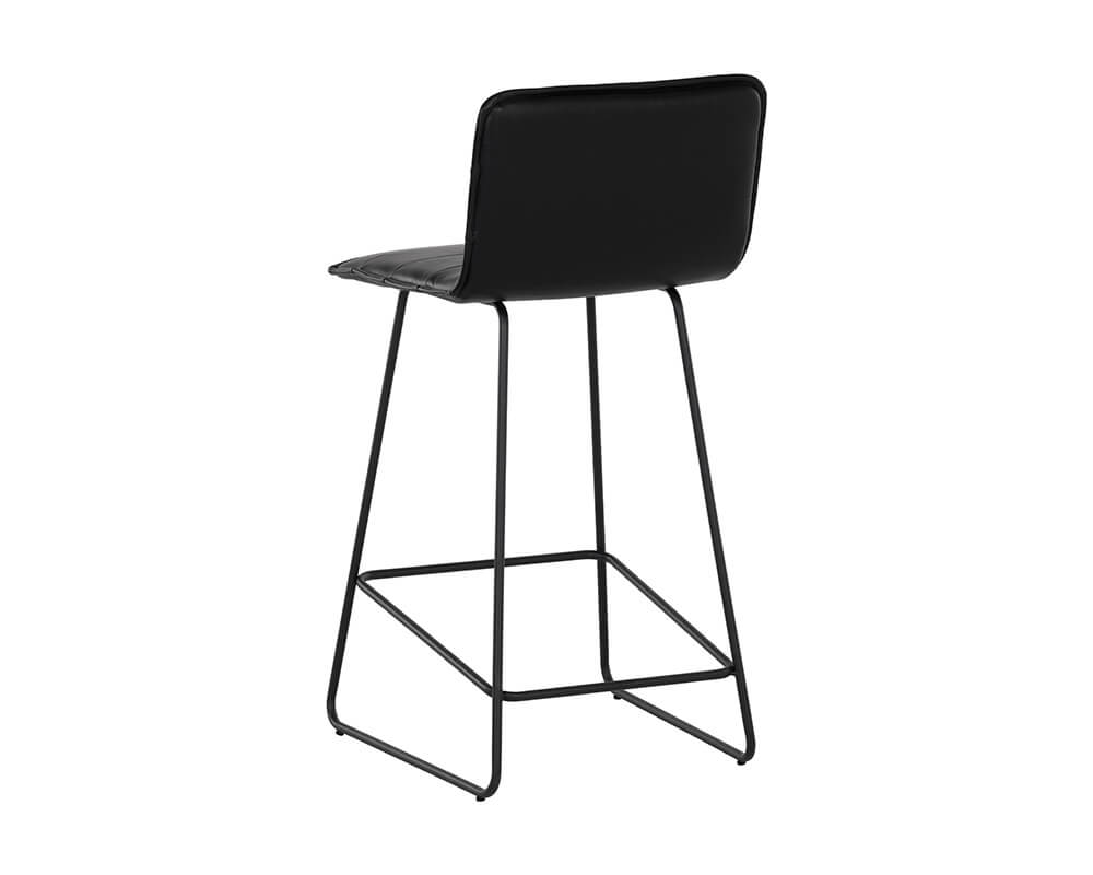 SUNPAN Jovanah Counter Stool - Bravo Black SET OF TWO 108973 fredericton