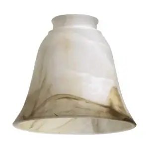 2.25 BROWN FAUX ALAB GLS