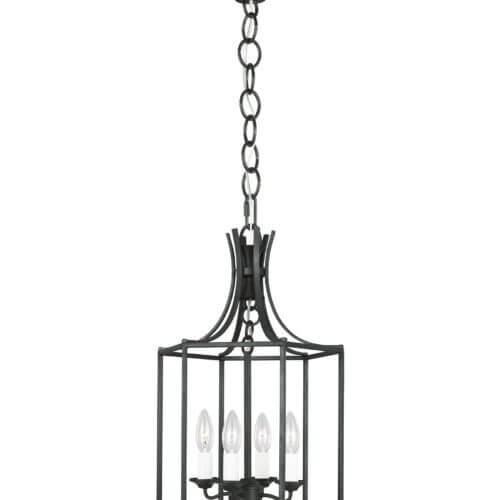 GENERATION LIGHTING Bantry House Small Lantern Smith Steel AC1004SMS monton