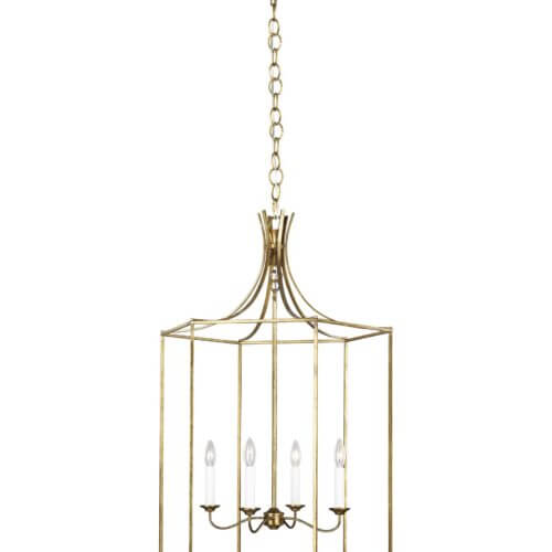 GENERATION LIGHTING Bantry House Large Lantern Antique Gild AC1024ADB winnipeg