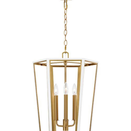 GENERATION LIGHTING Curt Small Lantern Matte White AC1083MWTBBS richmond hill