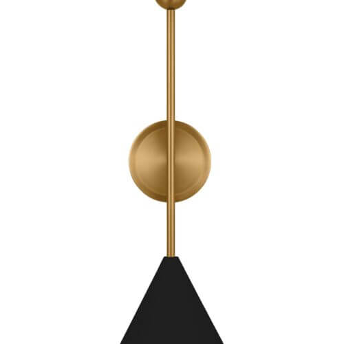 GENERATION LIGHTING Cosmo Large Sconce AEW1051MBKBBS king city