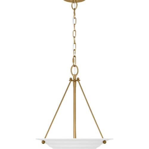 GENERATION LIGHTING Dosinia Medium Pendant Textured White AP1202TXW collingwood