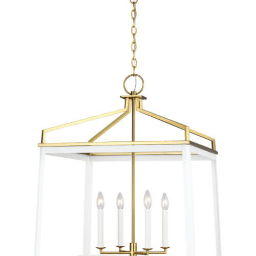 GENERATION LIGHTING Carlow Extra Large Lantern Matte White CC1544MWTBBS gravenhurst