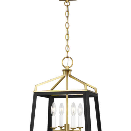 GENERATION LIGHTING Carlow Medium Lantern Midnight Black CC1564MBKBBS sarnia