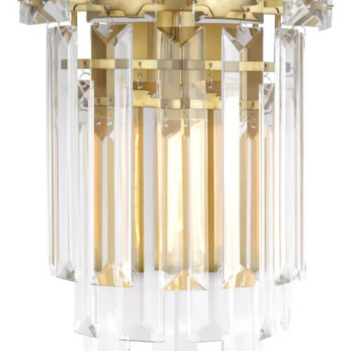 GENERATION LIGHTING Arden Sconce Burnished Brass CW1061BBS vaughan