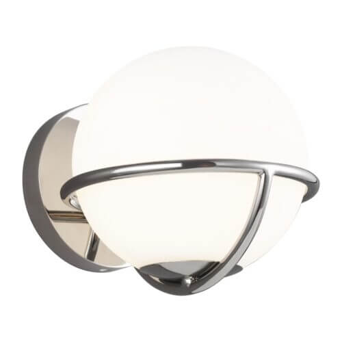 GENERATION LIGHTING Apollo Sconce Polished Nickel EW1031PN halifax