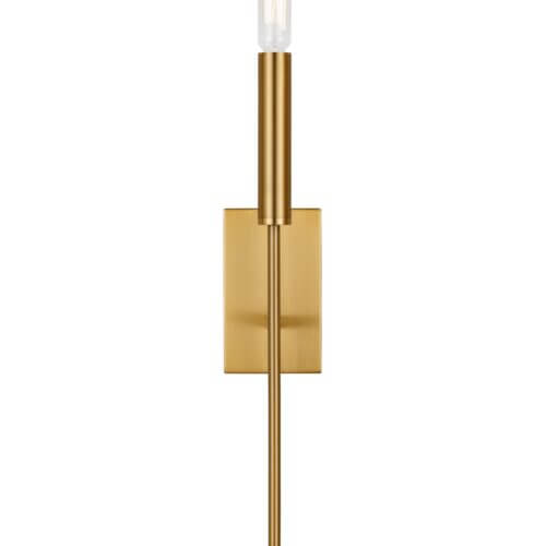 GENERATION LIGHTING Brianna Tail Sconce Burnished Brass EW1161BBS orilla