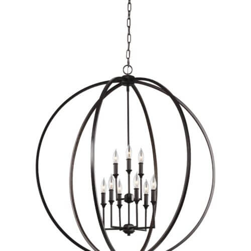 GENERATION LIGHTING Corinne Extra Large Pendant Oil Rubbed Bronze F3058/9ORB richmond hill