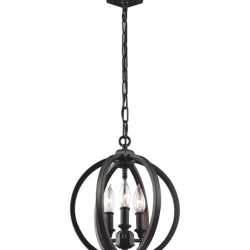 GENERATION LIGHTING Corinne Small Pendant Oil Rubbed Bronze F3059/3ORB brampton