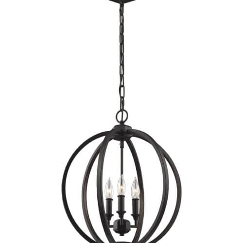GENERATION LIGHTING Corinne Medium Pendant Oil Rubbed Bronze F3060/3ORB barrie