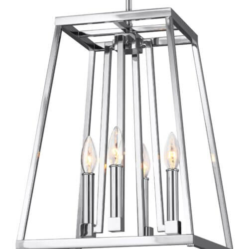 GENERATION LIGHTING Conant Small Lantern Chrome F3149/4CH bracebridge