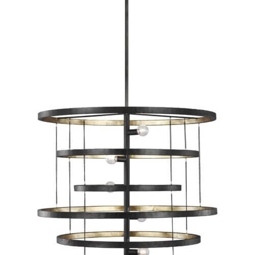 GENERATION LIGHTING Celeste Medium Chandelier F3340/5AI/ADB toronto