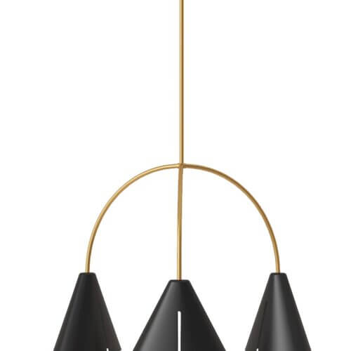 GENERATION LIGHTING Cambre Large Chandelier KC1113MBKBBS-L1 collingwood