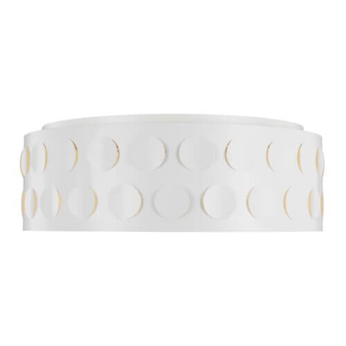 GENERATION LIGHTING Dottie Large Flush Mount Matte White KSF1024MWT guelph