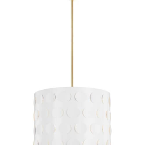 GENERATION LIGHTING Dottie Large Pendant Burnished Brass KSP1003BBS vaughan