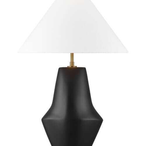 GENERATION LIGHTING Contour Short Table Lamp Coal KT1221COL1 mississauga