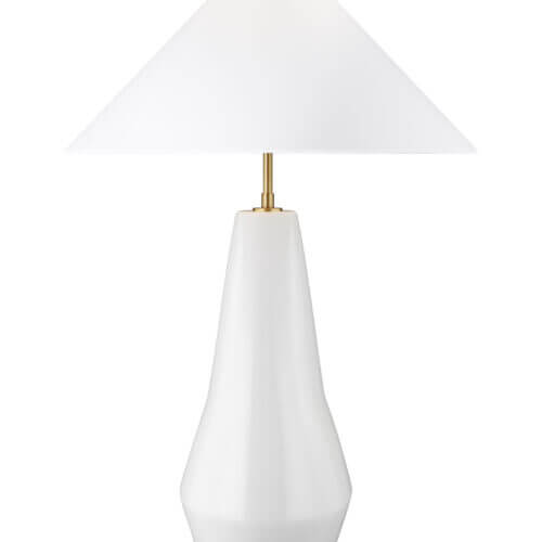 GENERATION LIGHTING Contour Tall Table Lamp Arctic White KT1231ARC1 sarnia