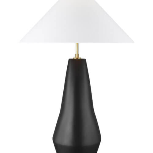 GENERATION LIGHTING Contour Tall Table Lamp Coal KT1231COL1 midland