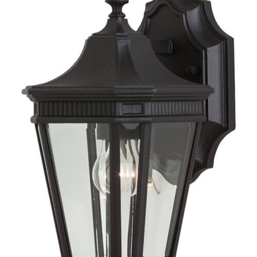 GENERATION LIGHTING Cotswold Lane Extra Small Lantern Black OL5400BK barrie