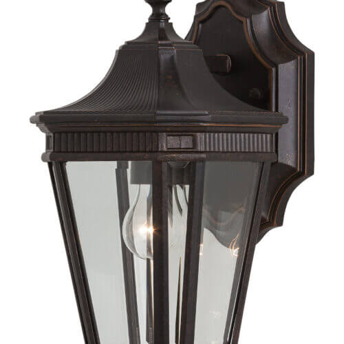 GENERATION LIGHTING Cotswold Lane Extra Small Lantern Grecian Bronze OL5400GBZ orilla