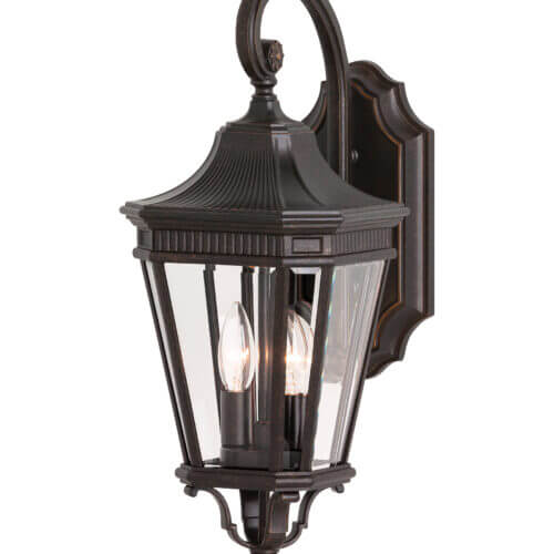 GENERATION LIGHTING Cotswold Lane Small Lantern Grecian Bronze OL5401GBZ ajax