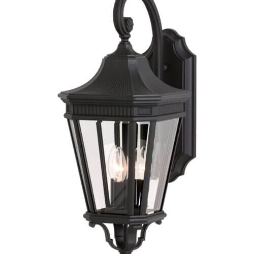GENERATION LIGHTING Cotswold Lane Medium Lantern Black OL5402BK toronto