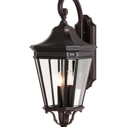GENERATION LIGHTING Cotswold Lane Large Lantern Grecian Bronze OL5404GBZ halifax