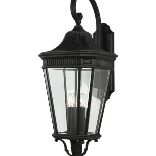 GENERATION LIGHTING Cotswold Lane Extra Large Lantern Black OL5405BK fredericton