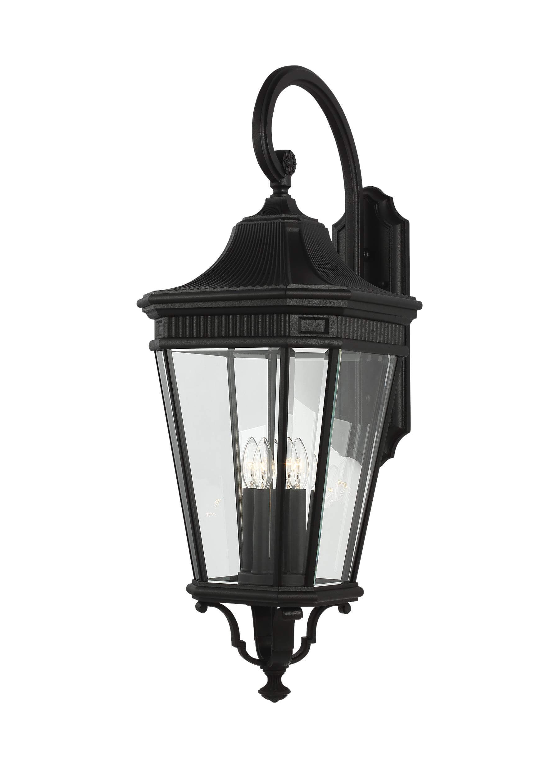 GENERATION LIGHTING Cotswold Lane Extra Large Lantern Black OL5405BK fredericton