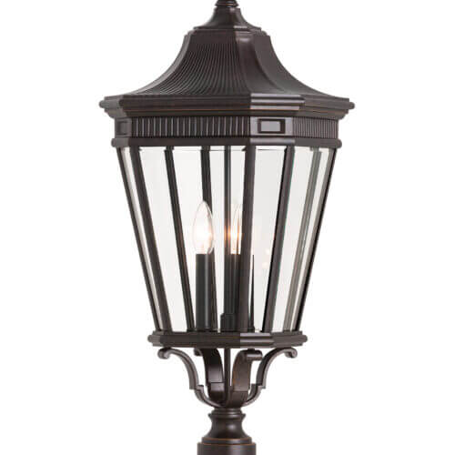 GENERATION LIGHTING Cotswold Lane Large Post Lantern Grecian Bronze OL5408GBZ vancouver
