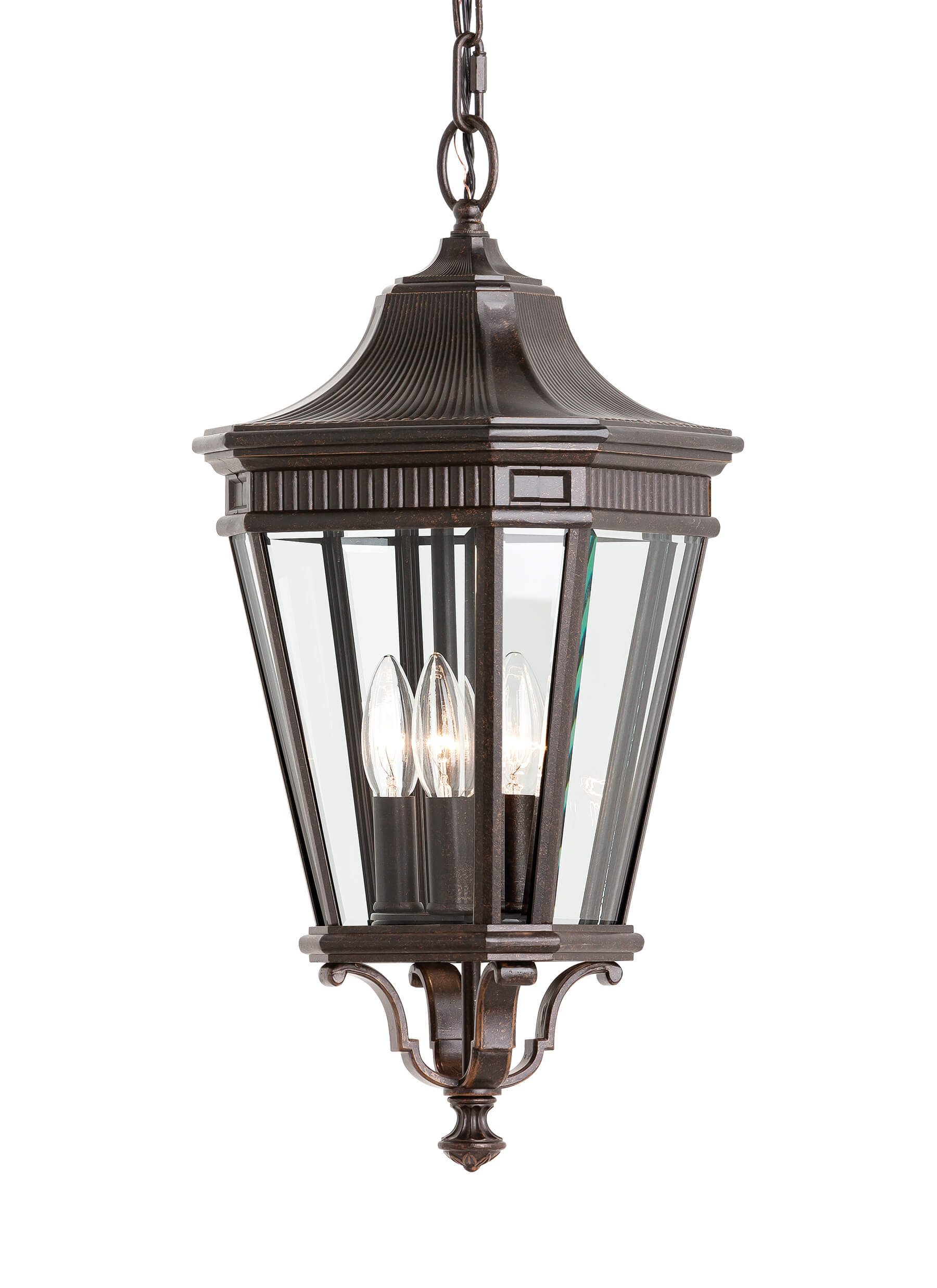 GENERATION LIGHTING Cotswold Lane Small Pendant Grecian Bronze OL5411GBZ kleinburg