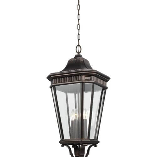 GENERATION LIGHTING Cotswold Lane Large Pendant Grecian Bronze OL5414GBZ wooodbridge