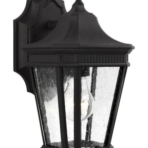 GENERATION LIGHTING Cotswold Lane Extra Small Lantern Black OL5420BK burlington