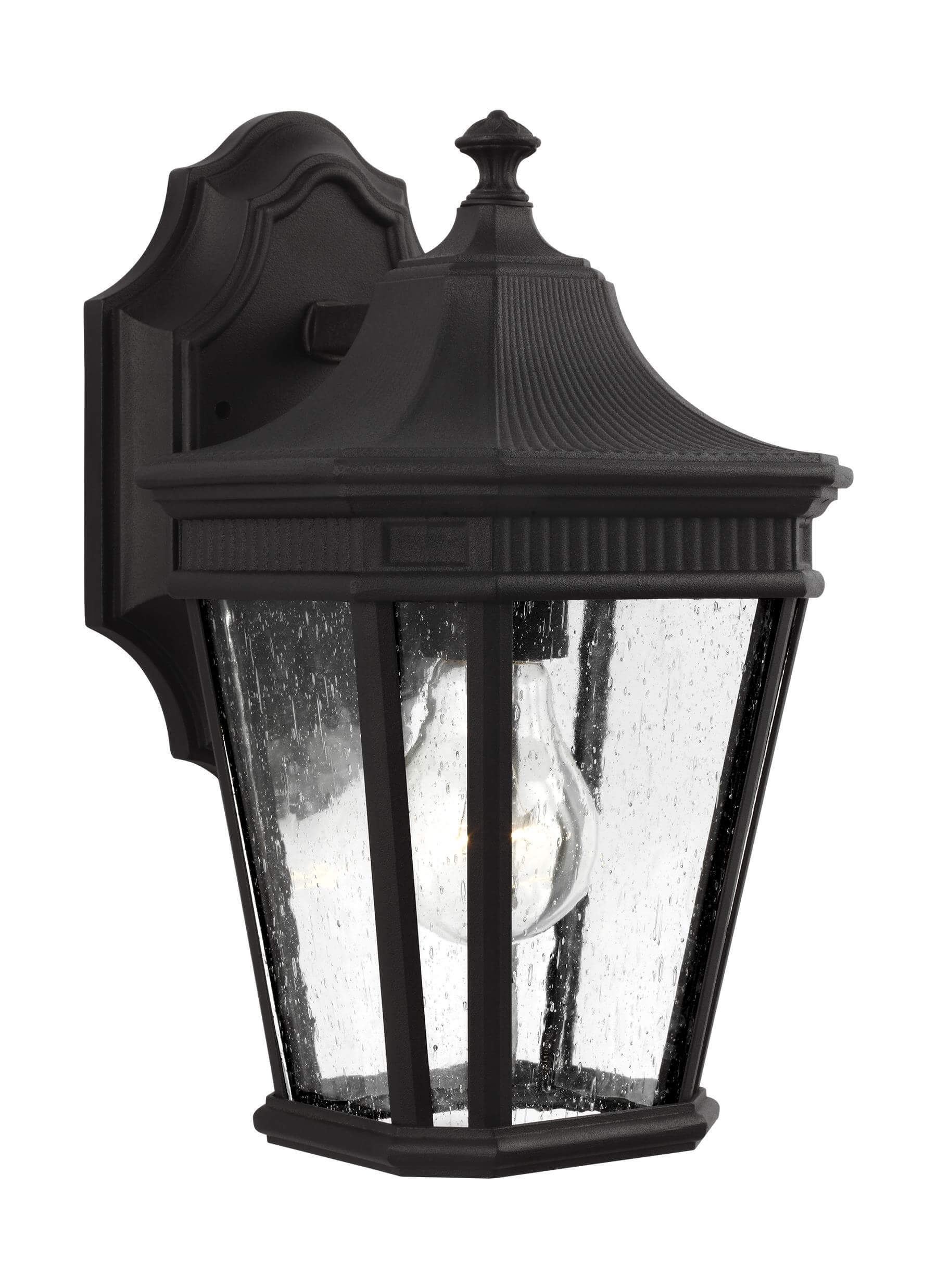 GENERATION LIGHTING Cotswold Lane Extra Small Lantern Black OL5420BK burlington