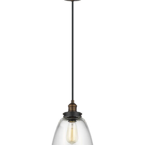 GENERATION LIGHTING Baskin Dome Pendant P1349PAGB/DWZ nobleton